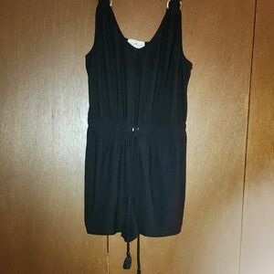 Derek Heart Black Jumpsuit